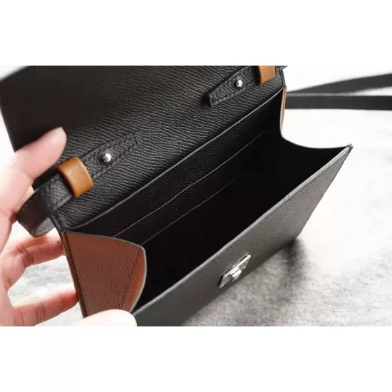 Hermes エルメス Clic 16 クリック STAMP U【ランク：A】 Hermes Clic 16 Epsom Gold Wallet On Chain - U Stamp – THE